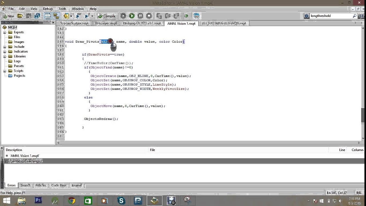 MQL programming Tutorial 44 - Pivot points and Creating objects