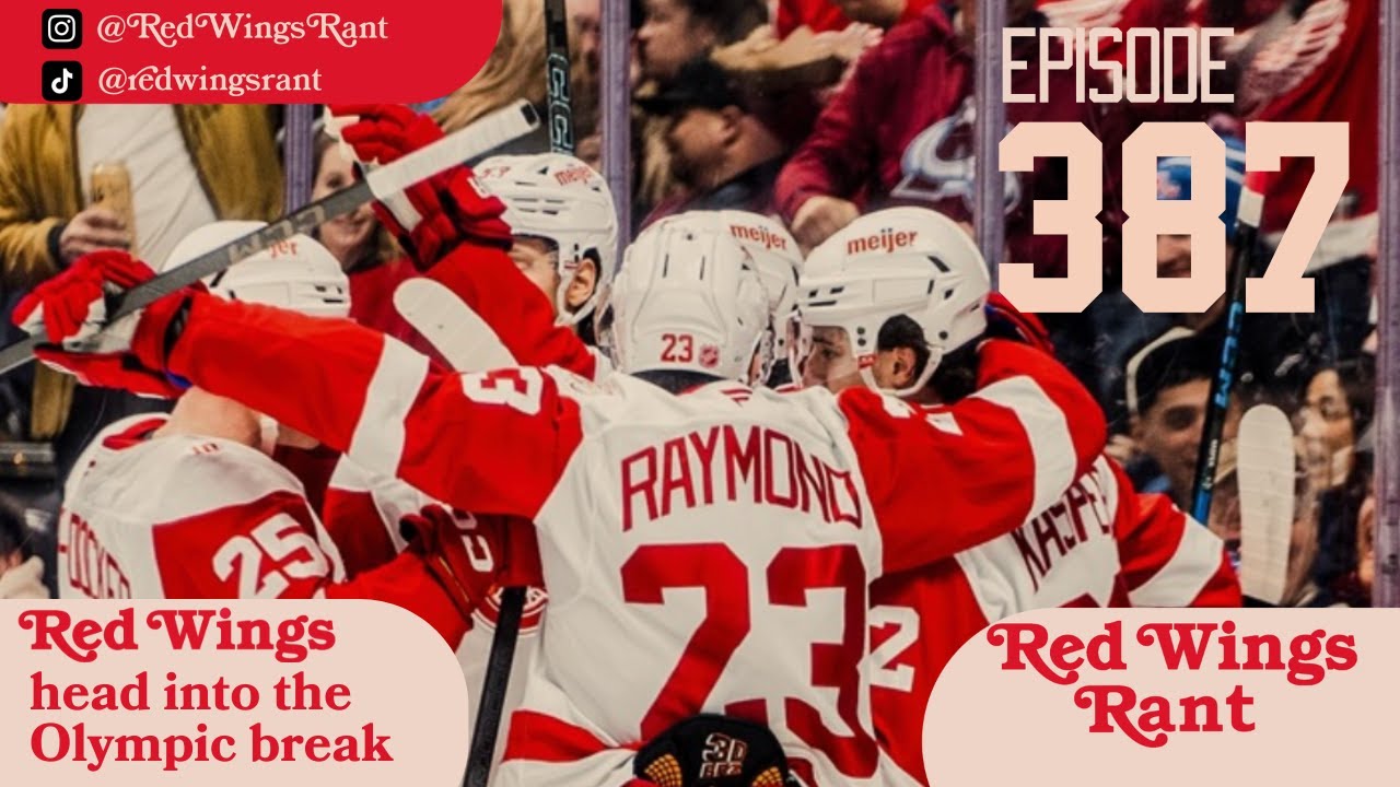 Red Wings at the Olympic Break: Ceiling Proven, Questions Remain