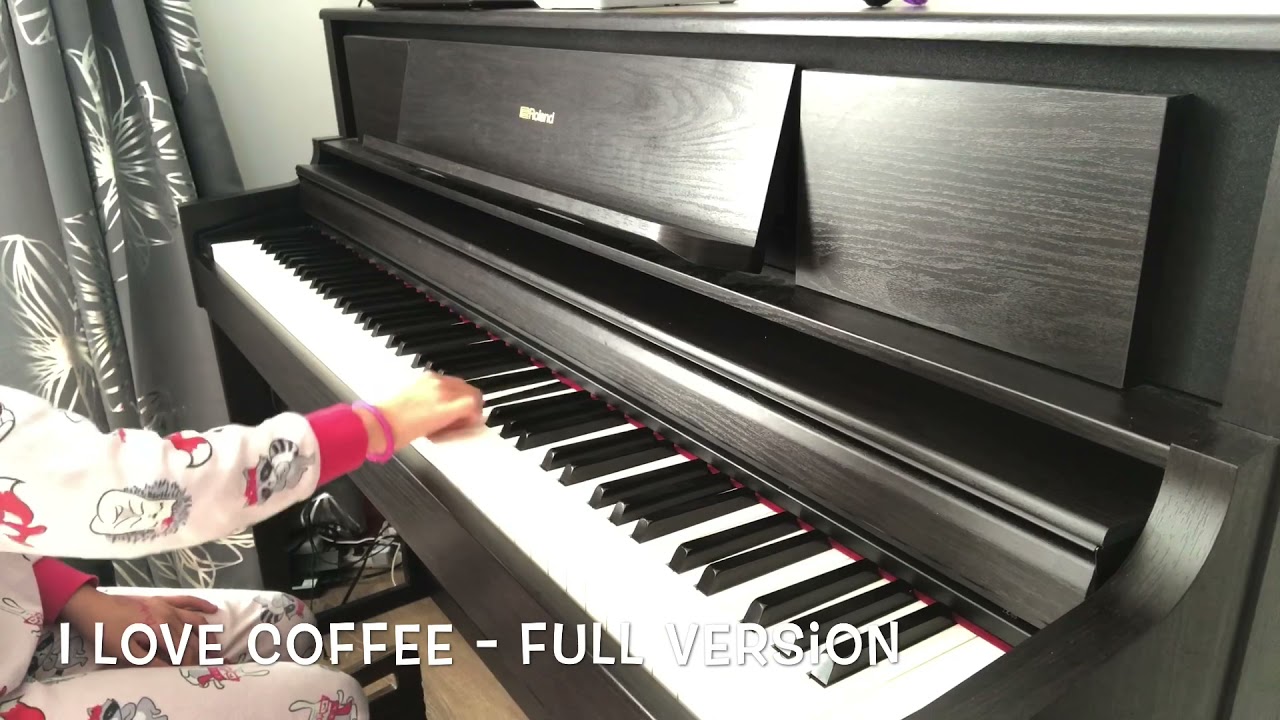 I Love Coffee - Full - Piano Safari