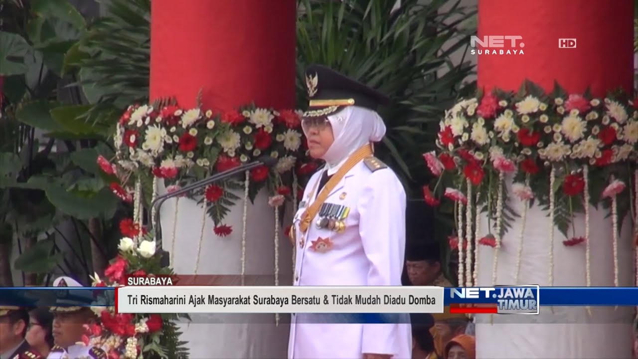 NET. JATIM - UPACARA KEMERDEKAAN PEMERINTAH JAWA TIMUR