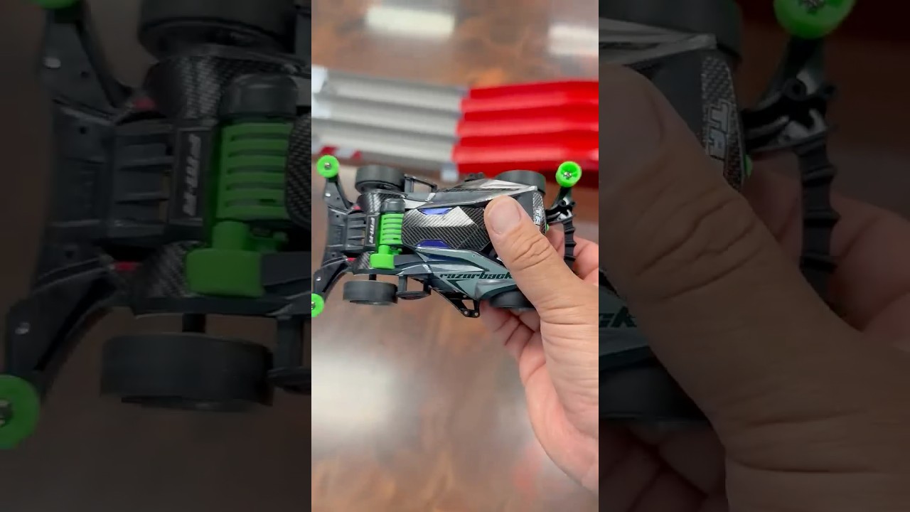 Click. Snap. Race. | Tamiya Razorback Mini 4WD (FM-A Chassis) QuickBuild