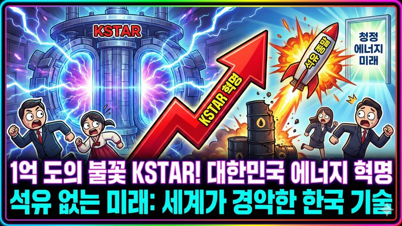 1억 도의 불꽃 KSTAR! 대한민국이 주도하는 에너지 혁명과 석유 없는 미래