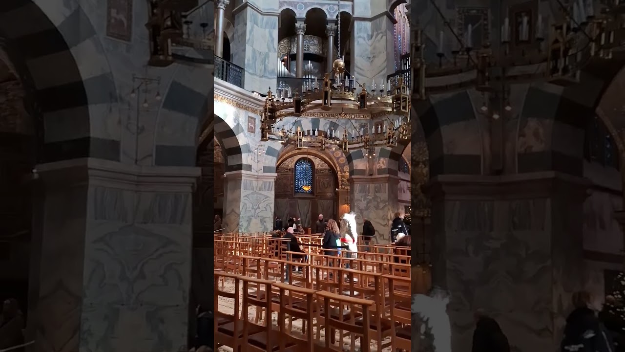 @margreetontour. De Dom in Aken bezocht. In het echt nog mooier!