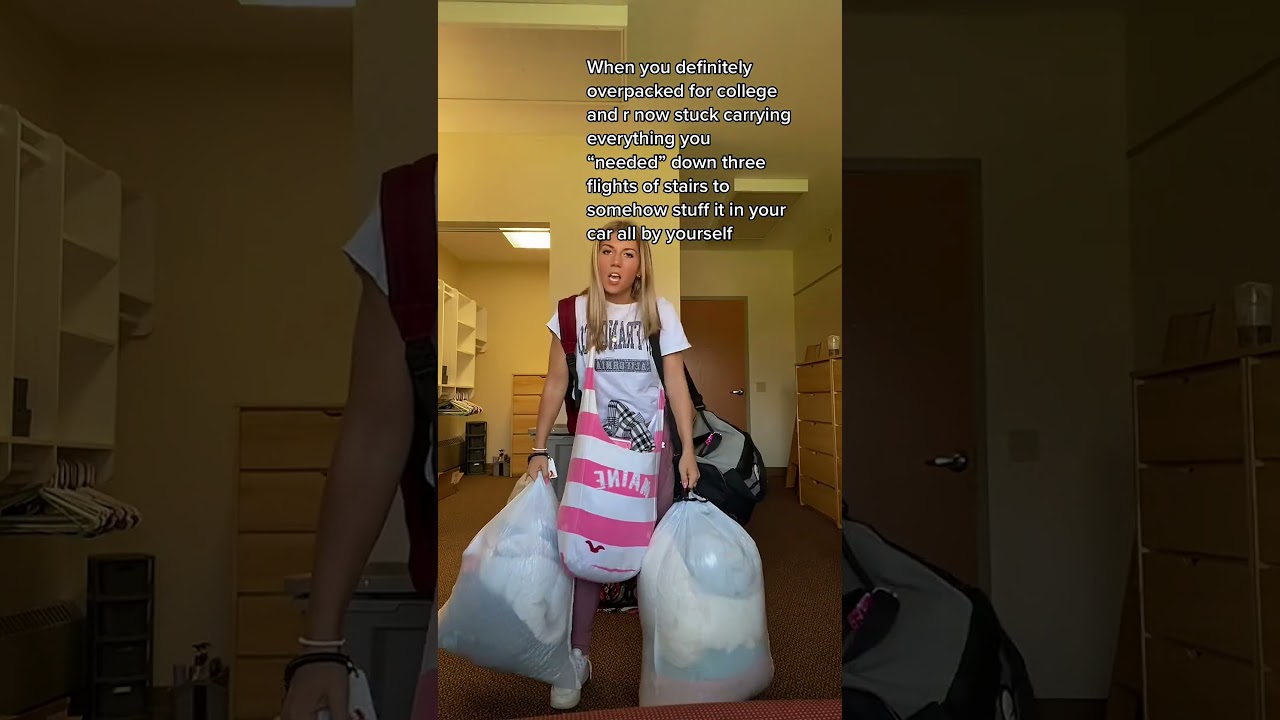 Relatable dorm packing fails 
