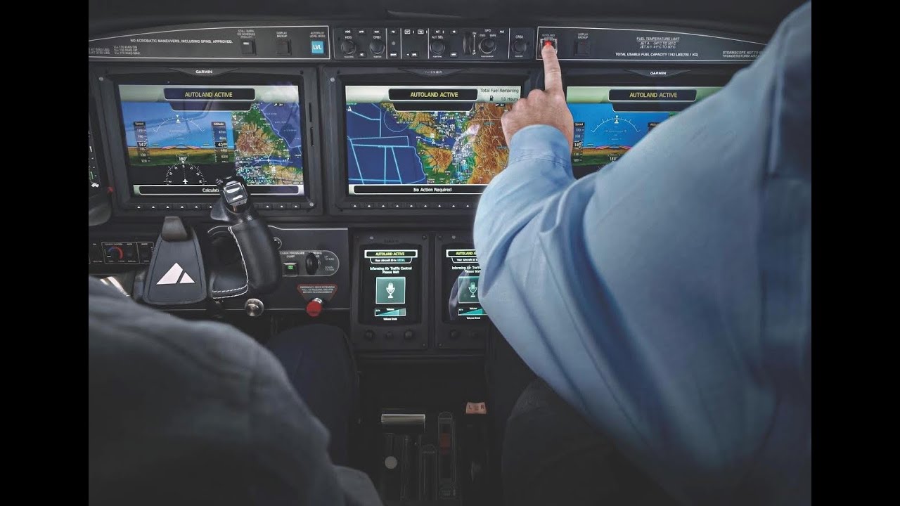 M600 SLS: Garmin Autonomí Autoland Activation