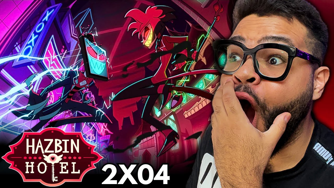 ALASTOR VS VOX!! HAZBIN HOTEL 2ª TEMPORADA Episódio 4 REACT
