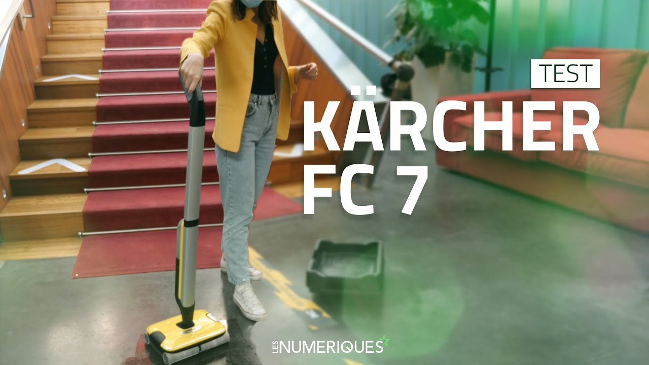 Test Nettoyeur de sol Kärcher FC 7 : le meilleur de notre comparo !