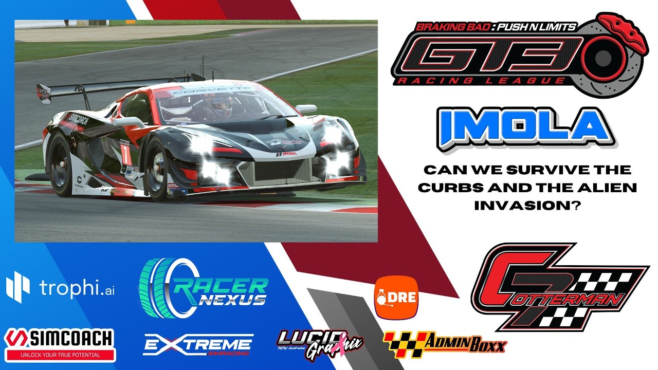 iRacing - Braking Bad Push N' Limits - IMOLA - Corvette Z06
