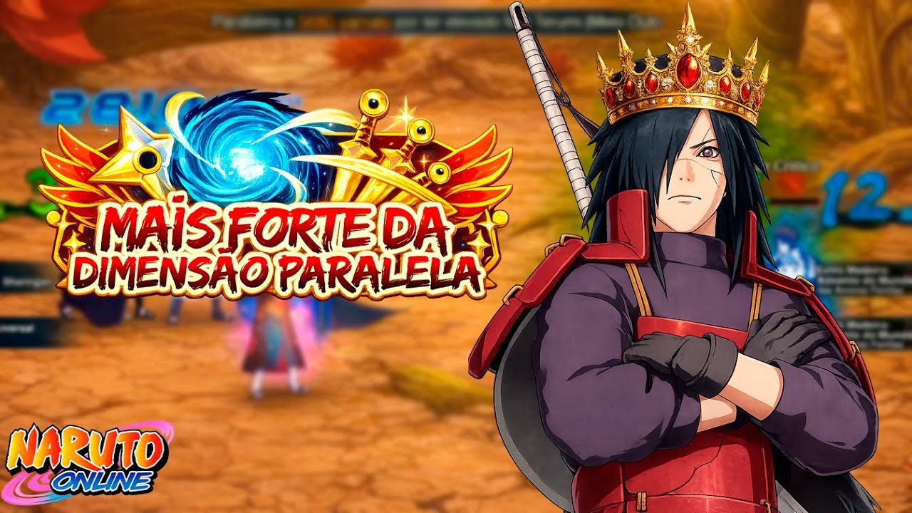 SPACE TIME - A CAMINHADA DO TOP 4 BR AO PÓDIO - Naruto Online BR