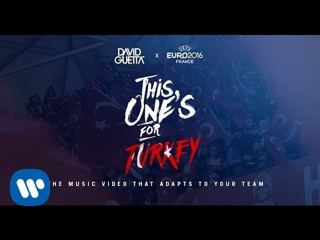 David Guetta ft. Zara Larsson - This One's For You Turkey (UEFA EURO 2016&trade; Official Song)