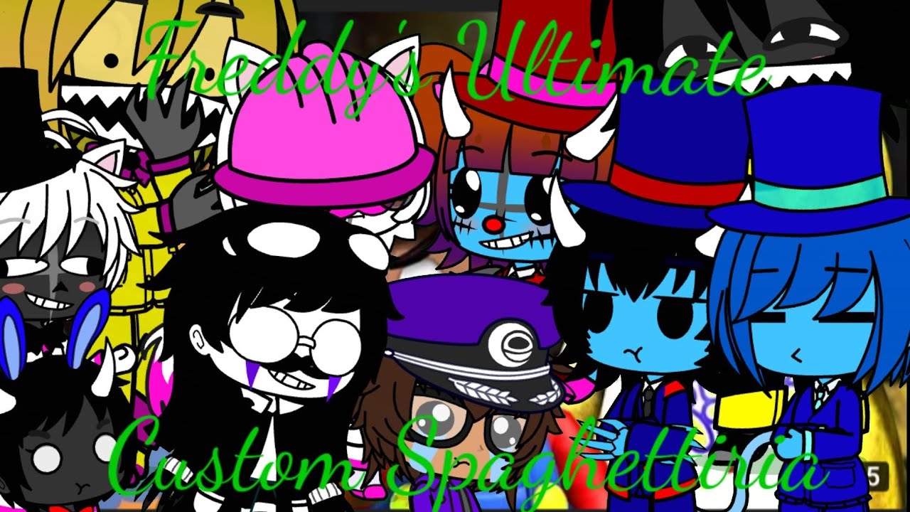 The Ethans React to: Freddy's Ultimate Custom Spaghettiria by SMG4 (Gacha Club) (Language Warning)