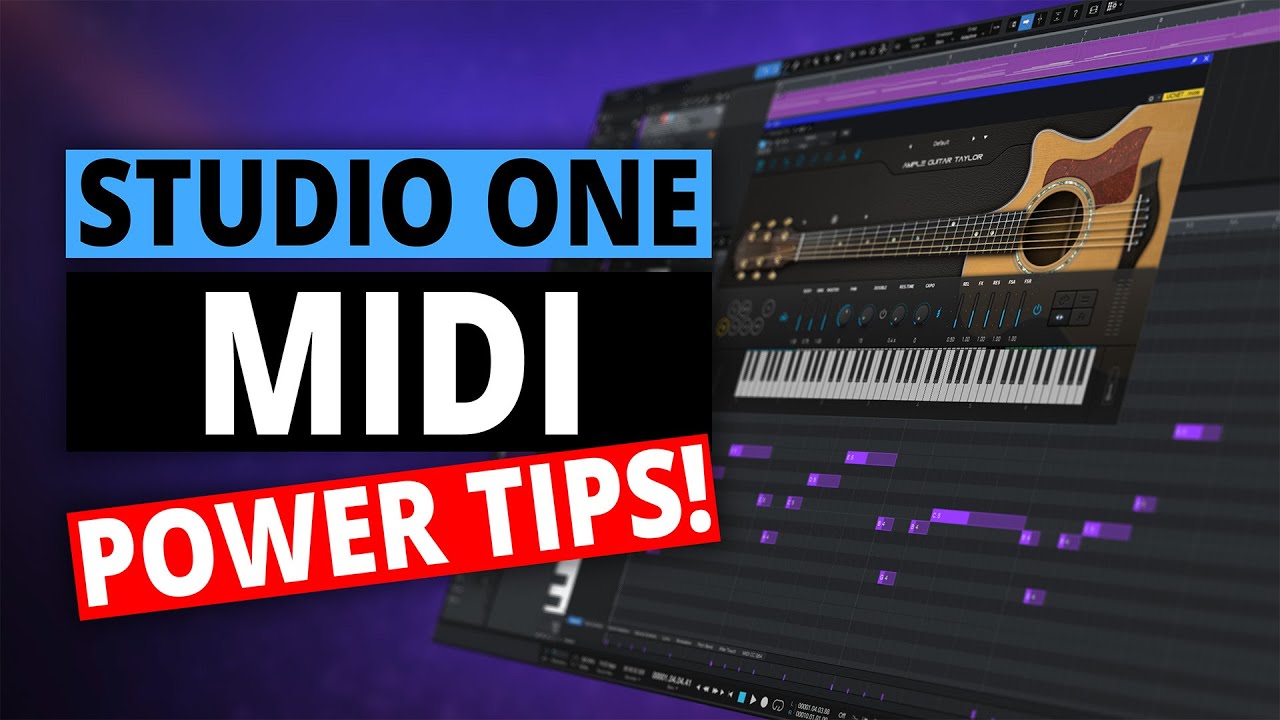 Studio One | 5 MIDI Power Tips!