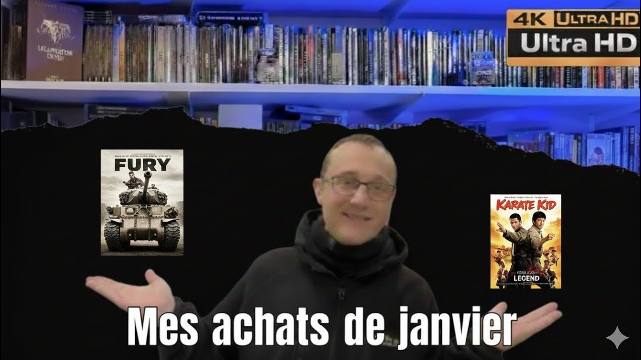 Présentation achats 🤩(dvd,blu-ray,blu-ray4k)