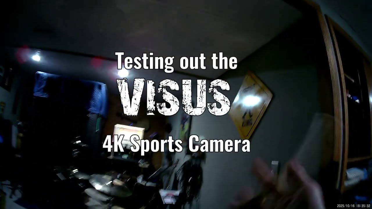 Testing the Visus 4K Sports Camera: Part 1 - Drum Jam
