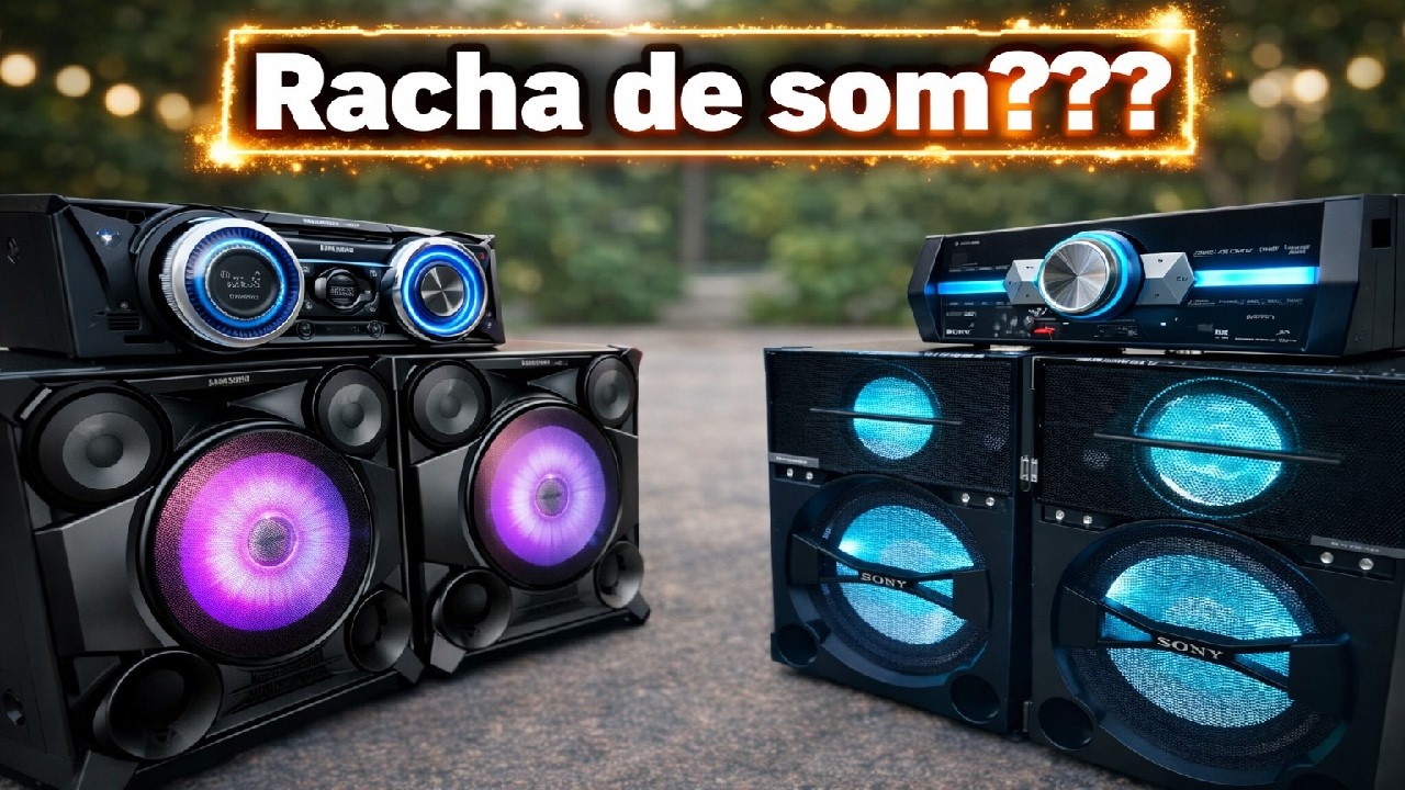 🟢💥 M0RREU O MITO? O Sony Shake 55 foi humilhado pelo Samsung FS8000 no volume máximo!
