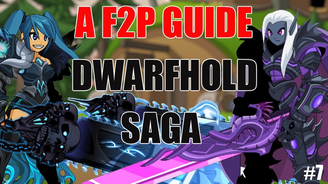AQW A F2P Guide Episode 7 | Starting The Dwarfhold Saga!