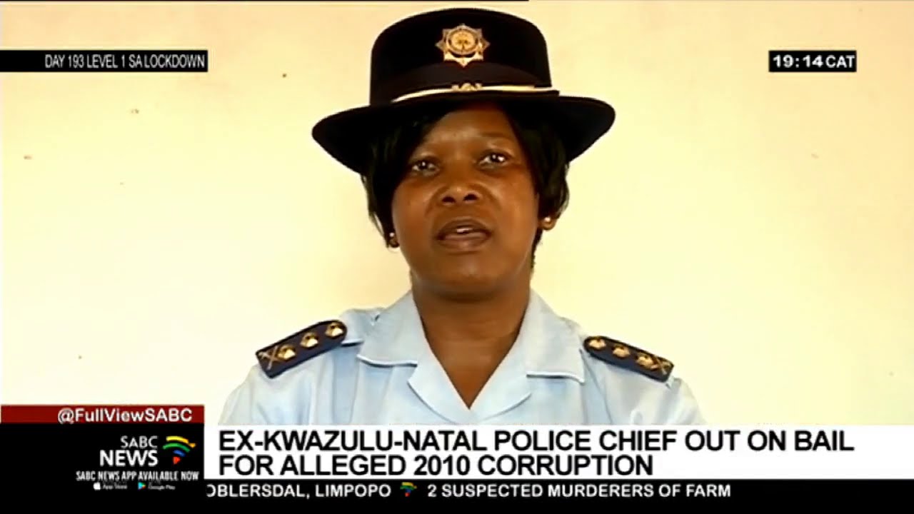 Former KwaZulu-Natal police commissioner released on bail