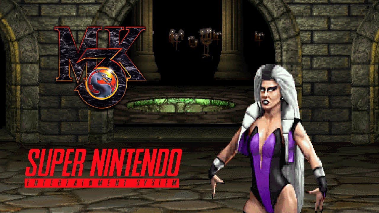 Mortal Kombat 3 (Super NES) - Sindel Playthrough [HD] | RetroGameUp
