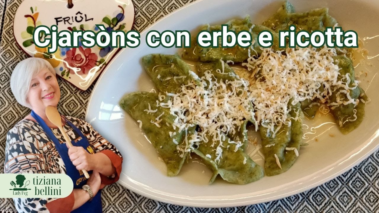 🥟🌿 CJARSÒNS CON ERBE E RICOTTA 🥟🌿 ricette friulane | LadyFvg