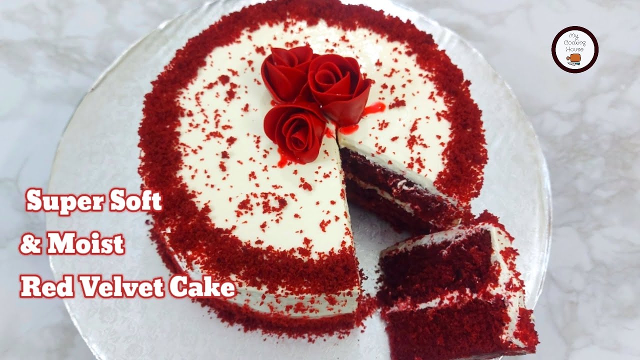 চুলায় ও ওভেনে তৈরী রেড ভেলভেট কেক | Super Soft & Moist Red Velvet Cake | Red Velvet Cake Decorating