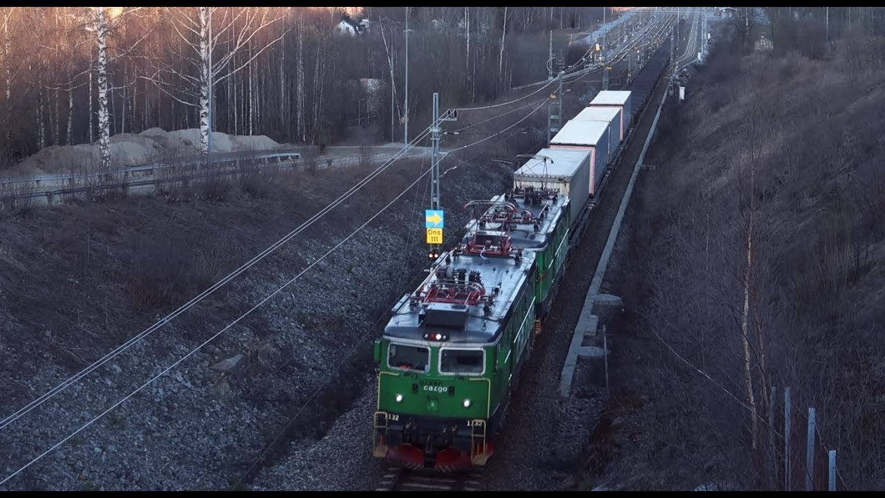 Green Cargo stålpendeln Dynäs 21April20