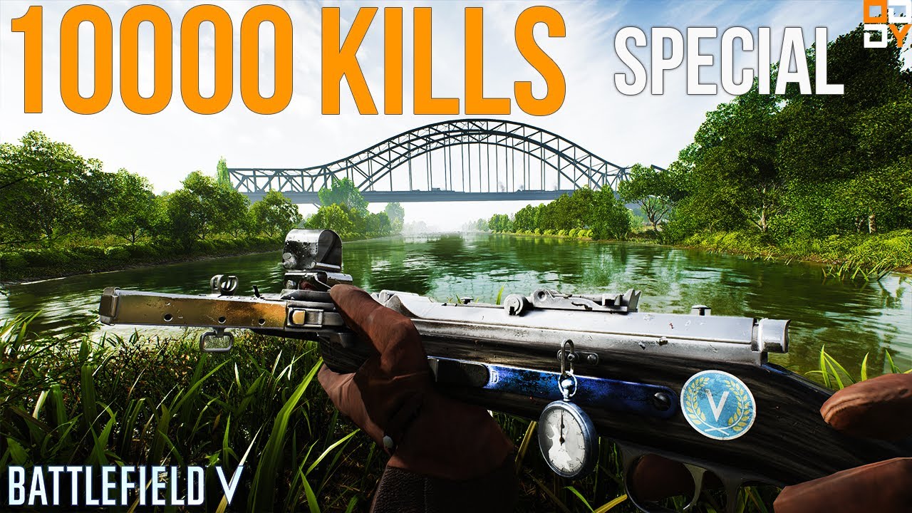 Battlefield V - MP34 10,000 Kills Challenge 1440p