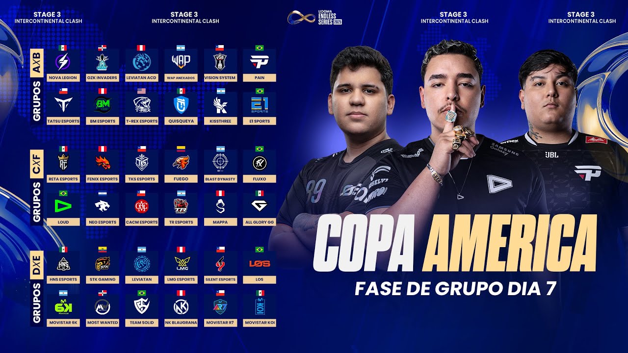 COPA AMERICA | LIDOMA ENDLESS SERIES | STAGE 3 | TODOS JOGAM HOJE! #FFELS #ENDLESS #SERIES