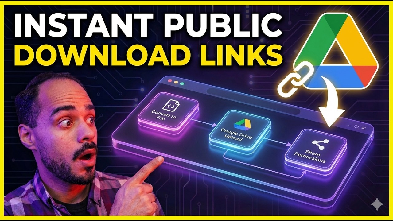 Google Drive Convert Images to Direct Download Links in n8n (GPT Image Binary) [2025 Guide]