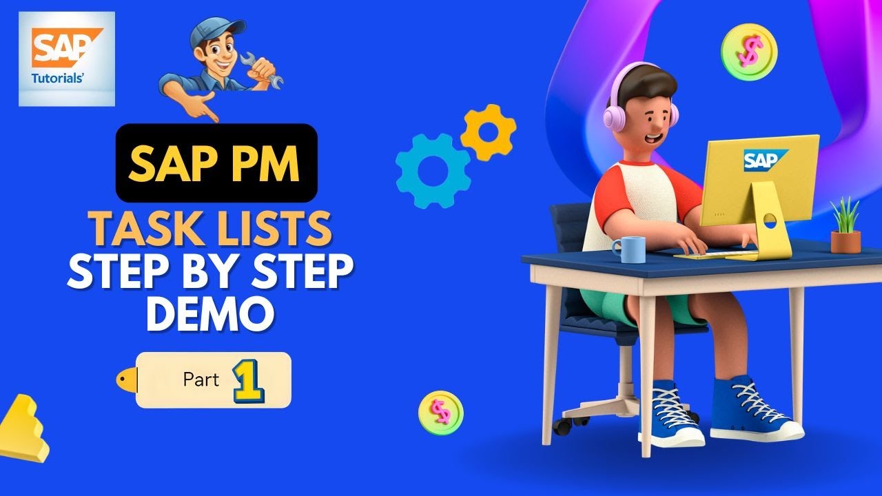 SAP PM Task List Explained | Types & Uses of Task Lists in Plant Maintenance (Part-1)