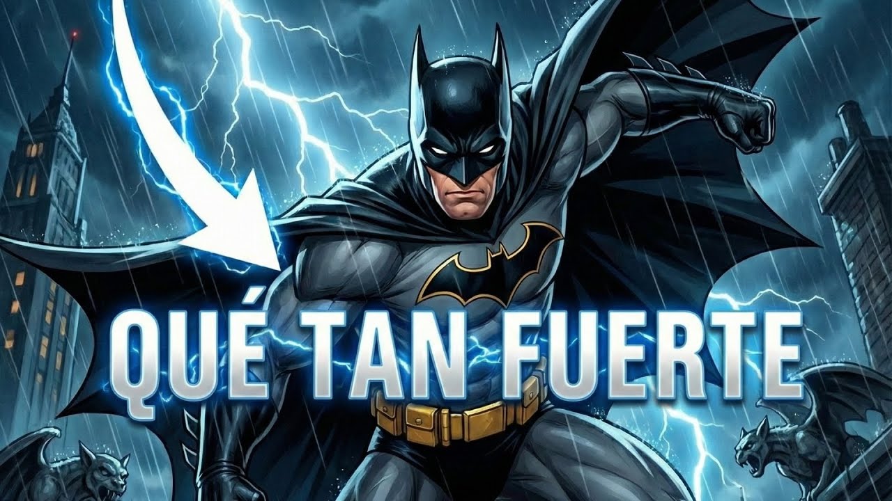 ¿QUÉ TAN PODEROSO ES REALMENTE BATMAN ?
