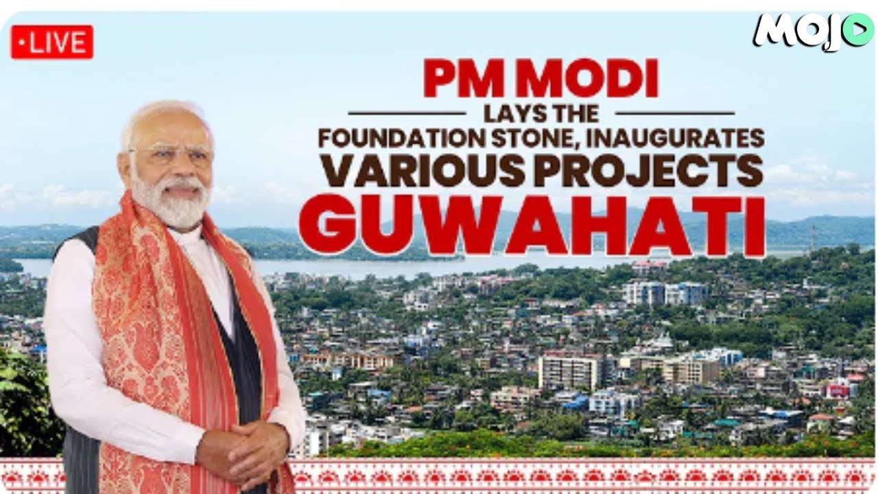 LIVE | PM Modi In Assam, Inaugurates Various Projects In Guwahati