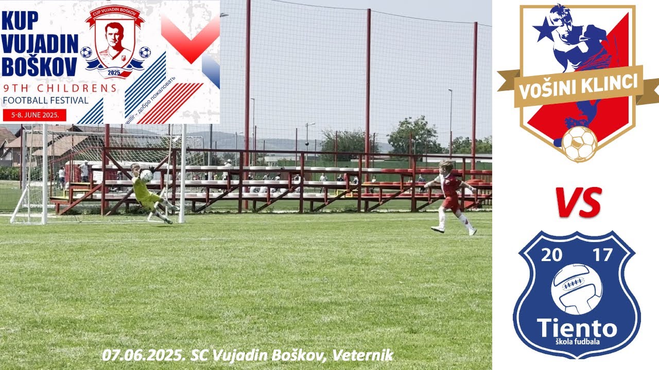 Vošini klinci B - Tiento Generacija 2018. - Kup Vujadin Boškov 2025.