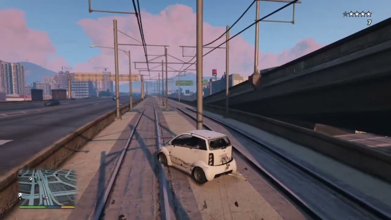 GTA 5 : Escaping the police #gta