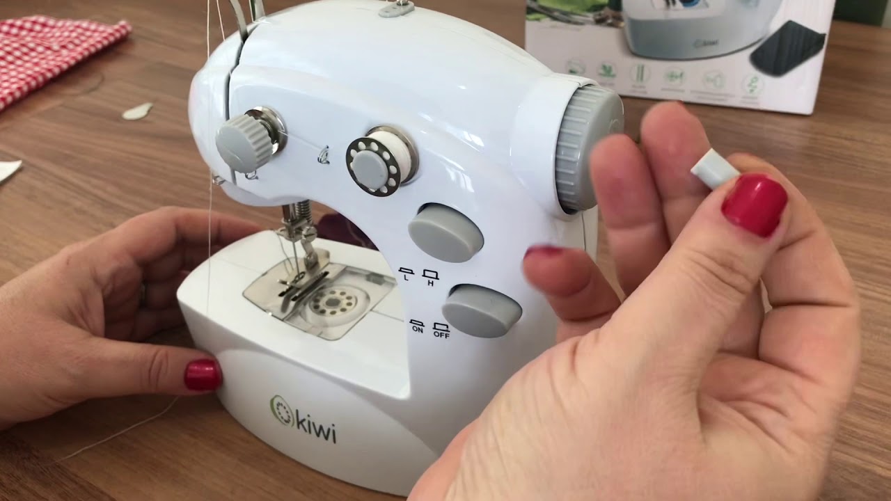 A101den 89 liraya aldığım mini dikiş makinesi | KİWİ KSW 3030 | Kutu Açılımı | Tanıtım | İp Sökme Ta