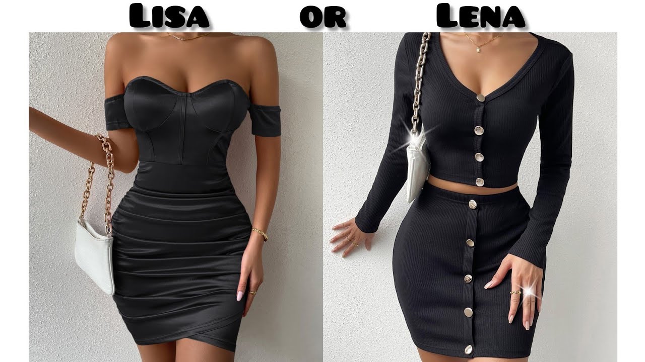 LISA OR LENA / BLACK 🖤 (PART1)