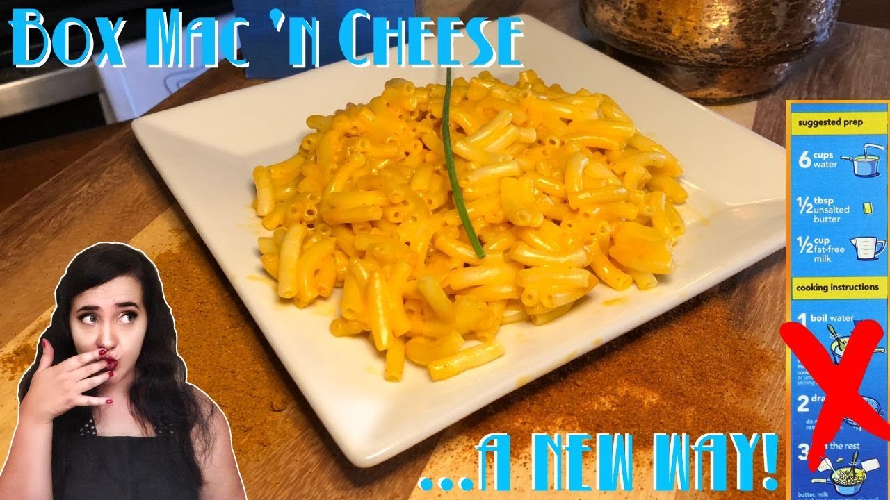 NEW Way to Make Box Mac n Cheese! + 3 Tips To Take It To The Next Level | Cooking From Scratch