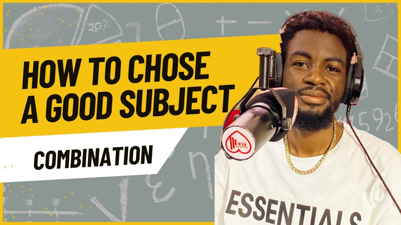 Do this before choosing a subject combination.
