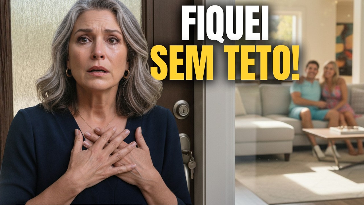 Tentei entrar na minha própria casa e a chave não girava... Outra família já morava lá