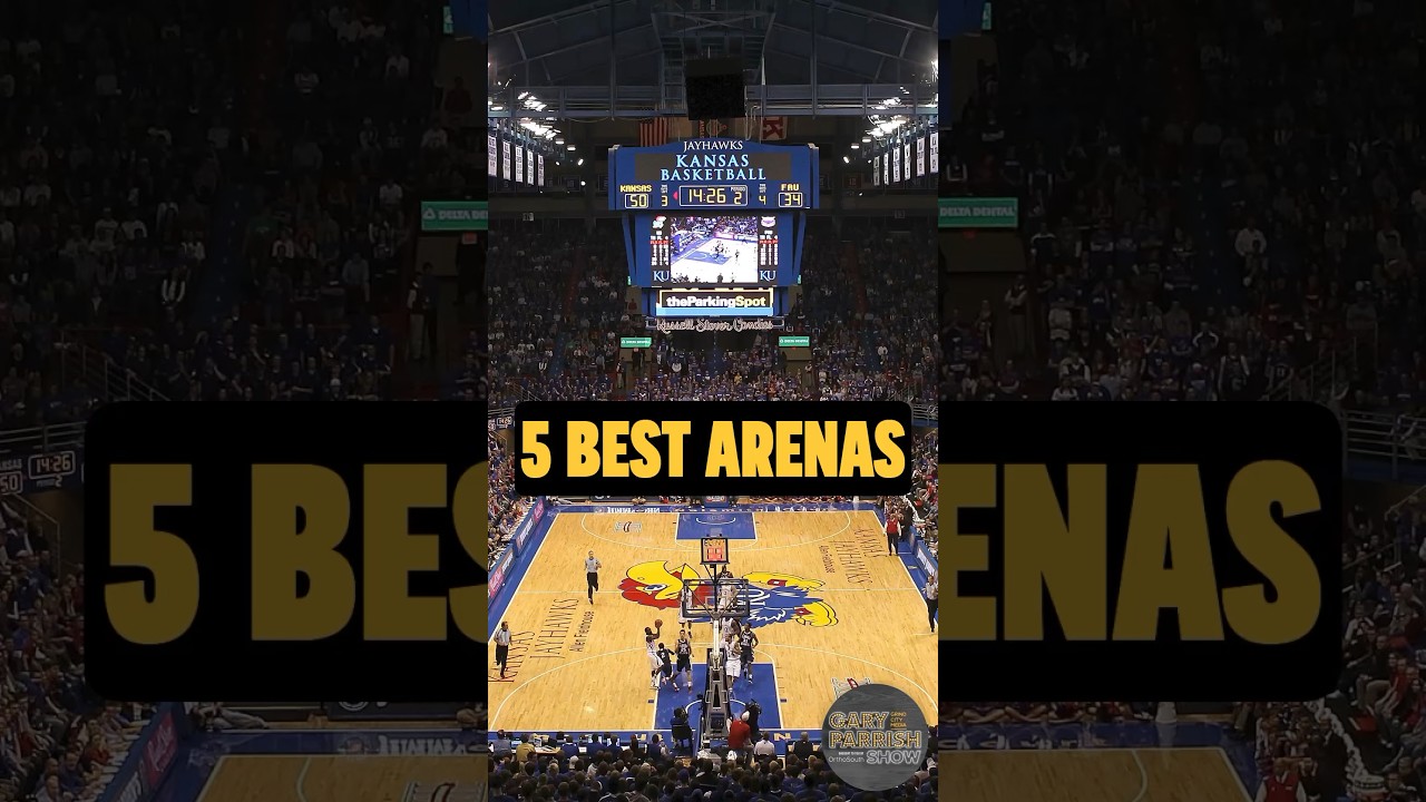 the TOP 5 college basketball arenas 👀🔥