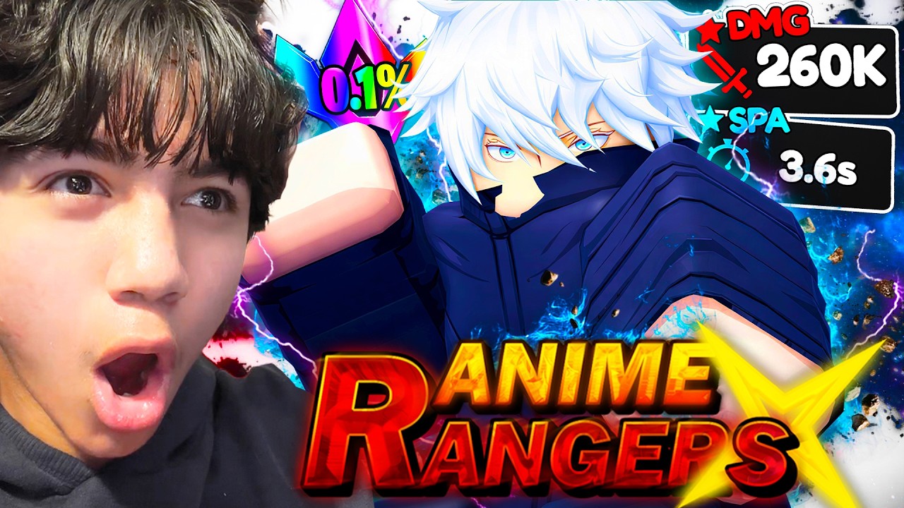 I Obtained 0.1% SOVEREIGN Satoru Gojo In Re:Rangers X! (Roblox)