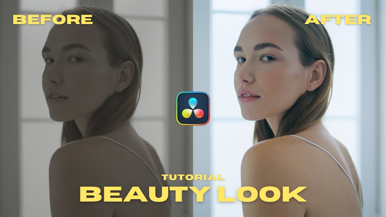 How to Create Soft Beauty Look in Davinci Resolve 19 | Color Grading Tutorial