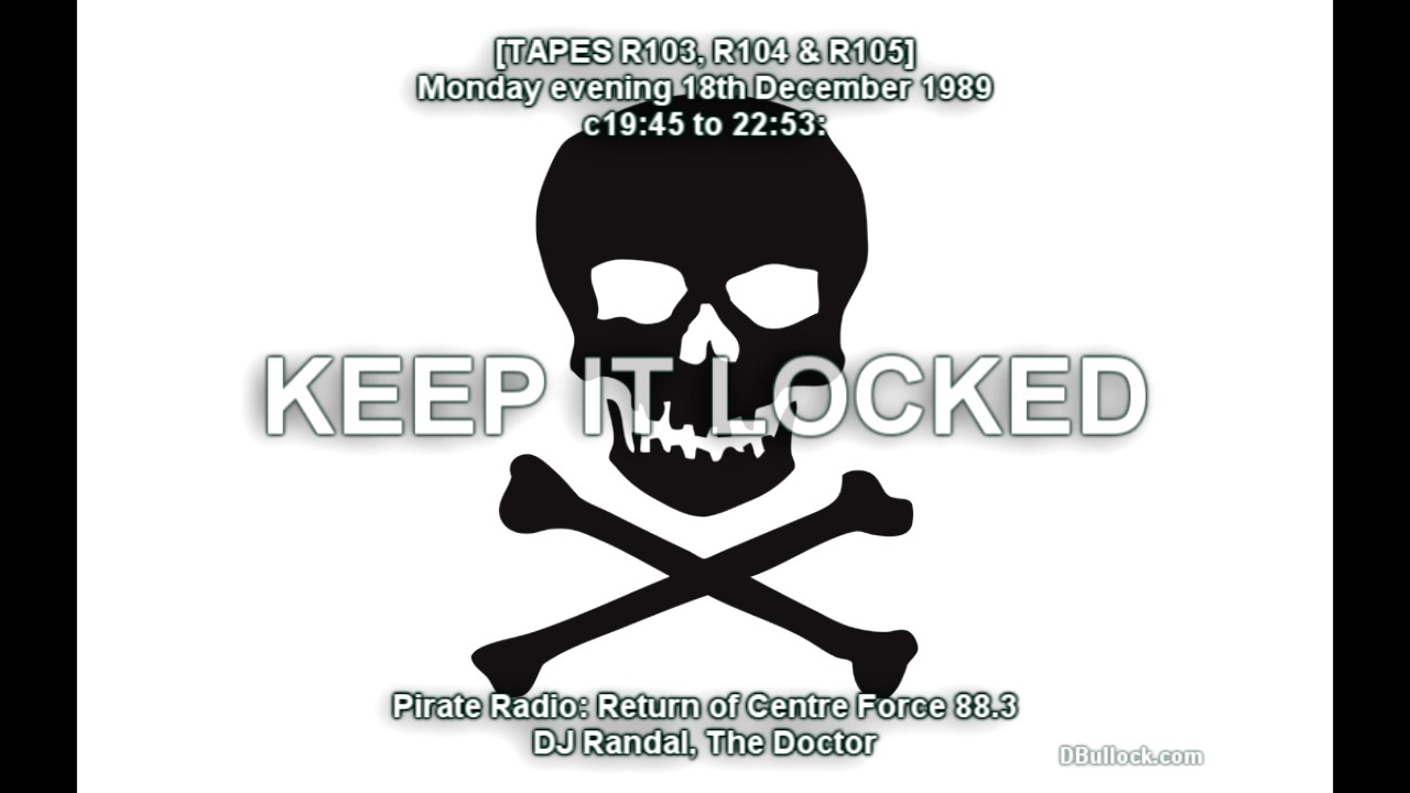 Centre Force 88.3 ~ 18/12/1989 ~ [R103,4,5] Pirate Radio