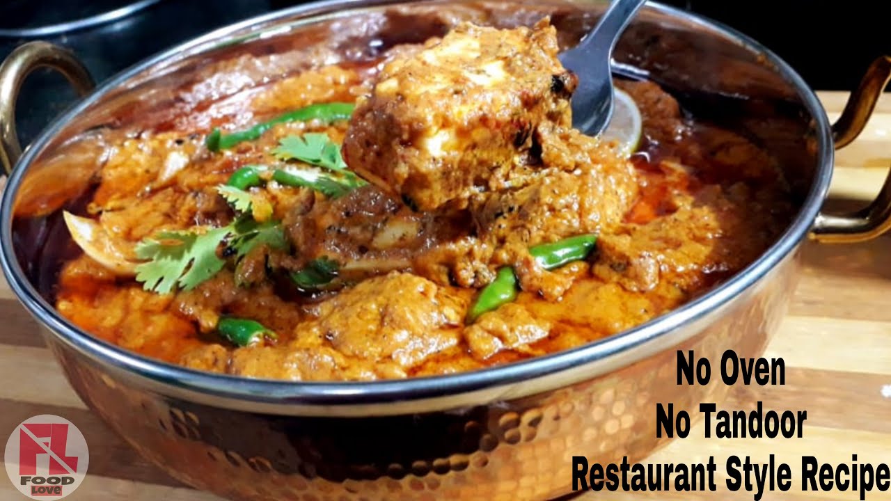 Paneer Tikka Masala Recipe on gas