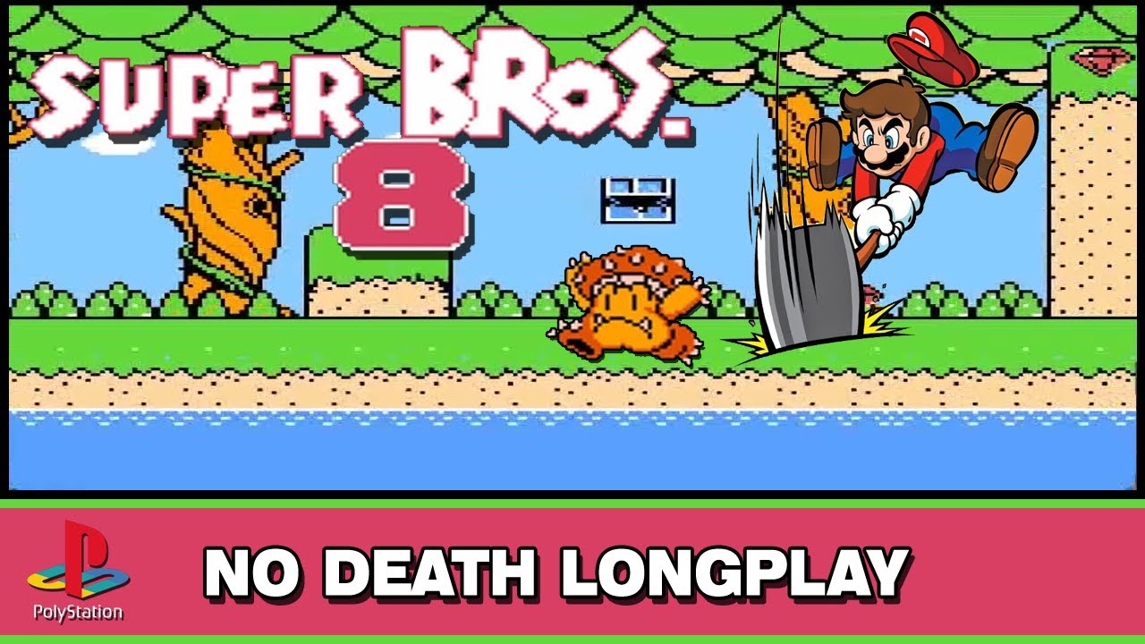 Super Bros 8 NES Longplay (Don Doko Don 2 Polystation Hack) No Death