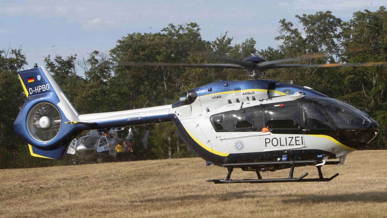 Polizei Bayern | Take Off Edelweiß 7 | H145 | D-HPBG | Saalfeld Waldbrandeinsatz