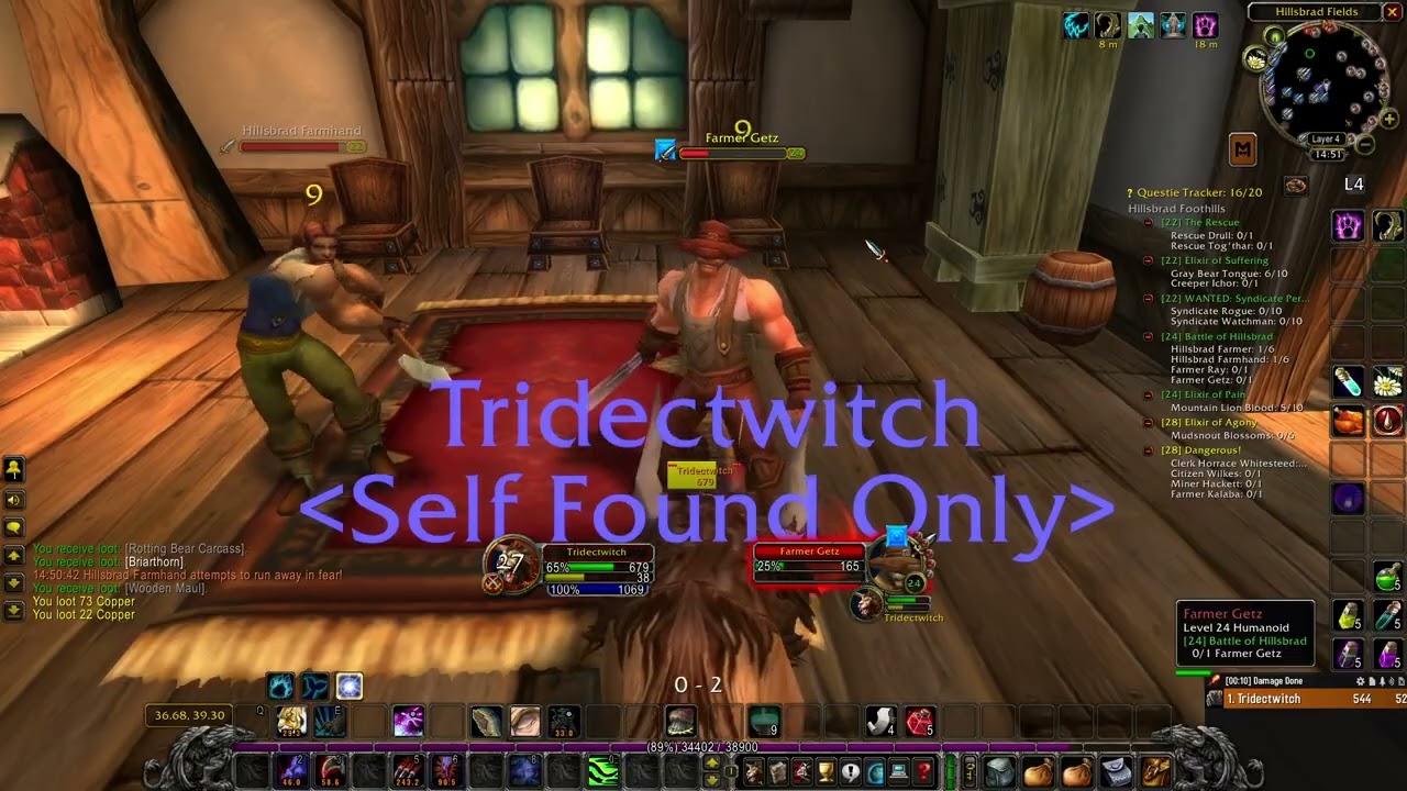 WoW Classic HC SF - Episode 264 - Druid/Priest/Shaman/Rogue/Mage