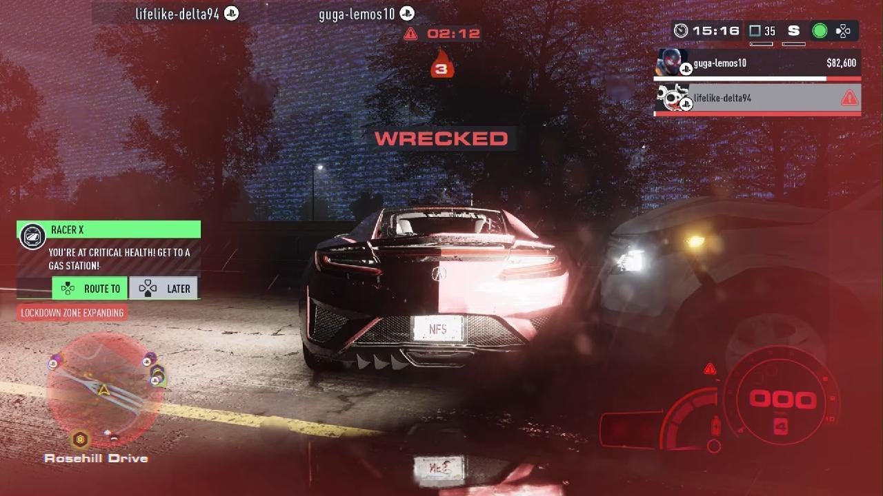 Need for Speed Unbound LOCKDOWN break light!