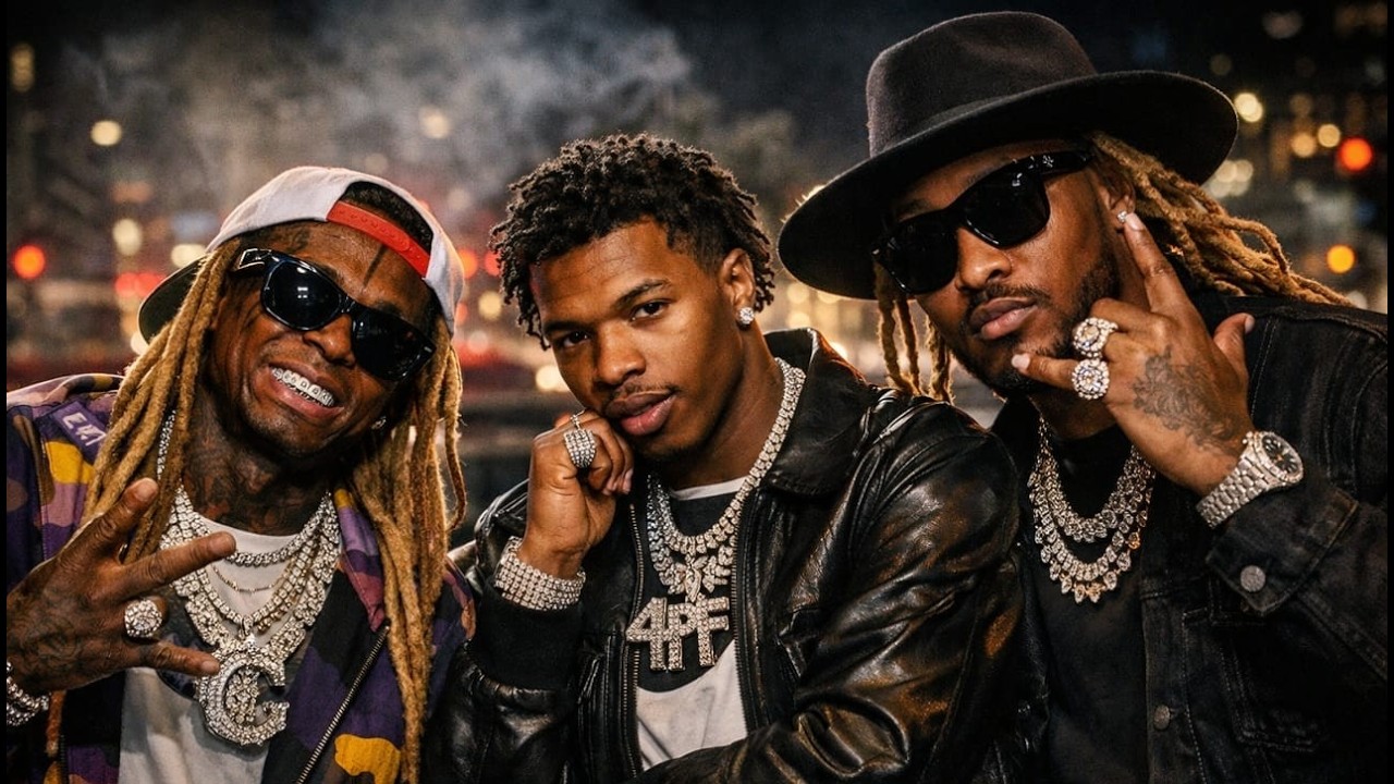 Lil Wayne, Lil baby ft. Future — Glad we did it (lyrics Video)