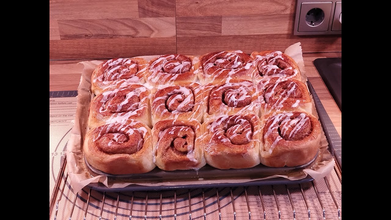 Zimtschnecken - Unwiderstehlich fluffig, und keine Angst vor Hefeteig!