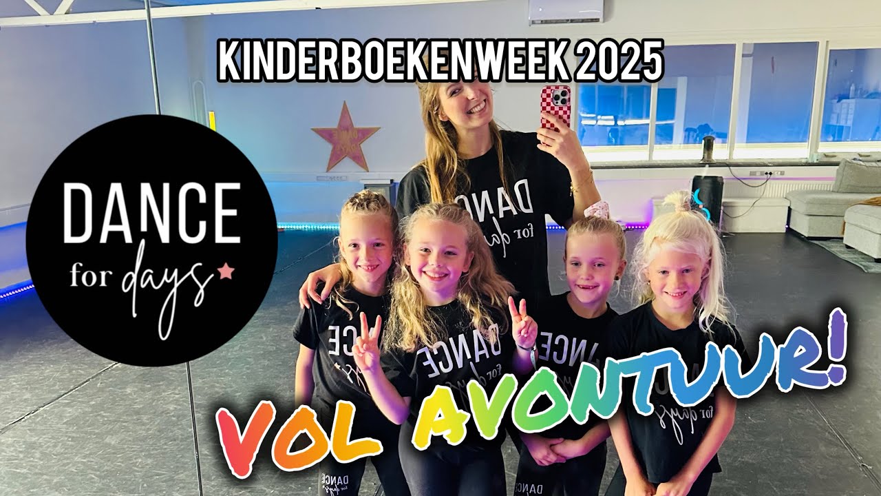 Vol Avontuur! Kinderboekenweek 2025 | Dansvideo Dance for Days (alternatieve versie)